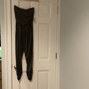 NWT Army Green Jumpsuit XS